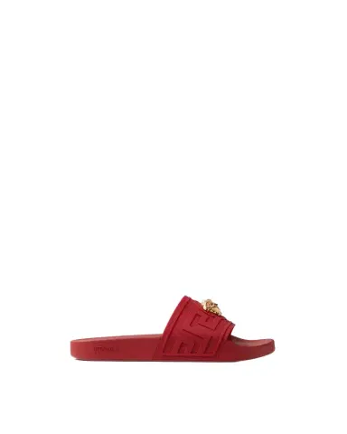 Versace La Medusa Rubber Sliders | Thumbnail 1