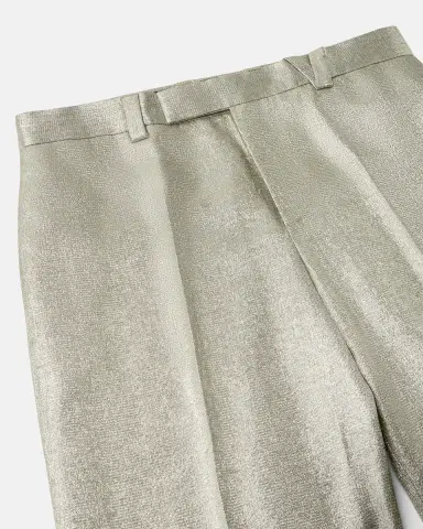 Versace Viscose-Lurex Formal Pants | Thumbnail 2