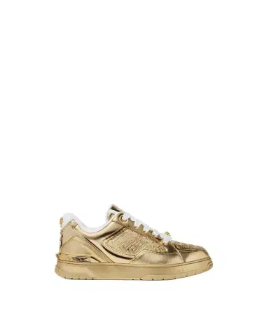 Versace Biggie Basket Metallic Sneakers | Thumbnail 1 Versace Biggie Basket Metallic Sneakers | Thumbnail 1