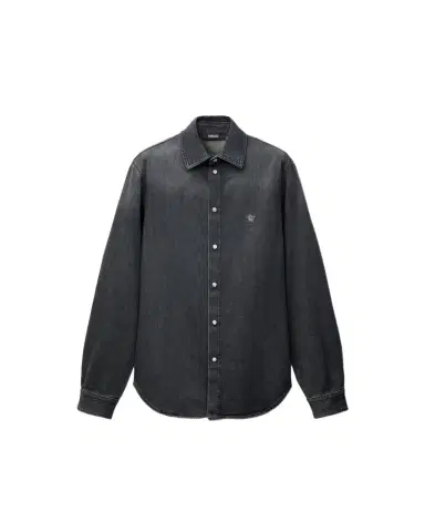 Versace Lightweight Denim Shirt | Thumbnail 1