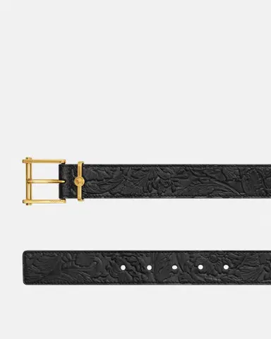 Versace Barocco Leather Belt 1.2" | Thumbnail 2 Versace Barocco Leather Belt 1.2" | Thumbnail 2
