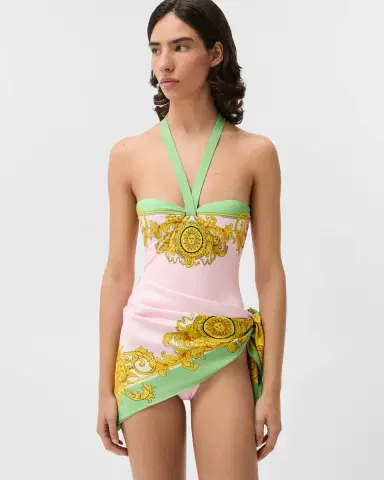 Versace Printed One-Piece Swimsuit | Thumbnail 2 Versace Printed One-Piece Swimsuit | Thumbnail 2