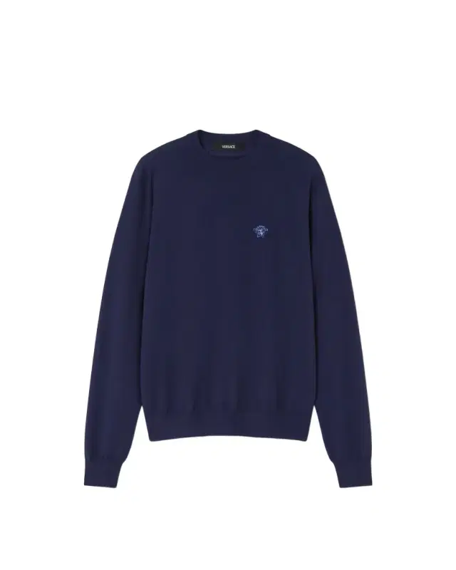Versace Wool-Blend Knit Sweater