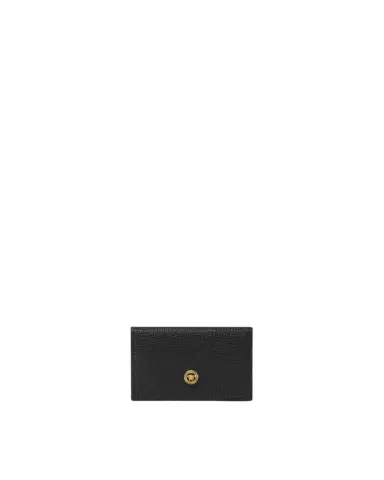 Versace Medusa Biggie Leather Card Holder | Thumbnail 1 Versace Medusa Biggie Leather Card Holder | Thumbnail 1