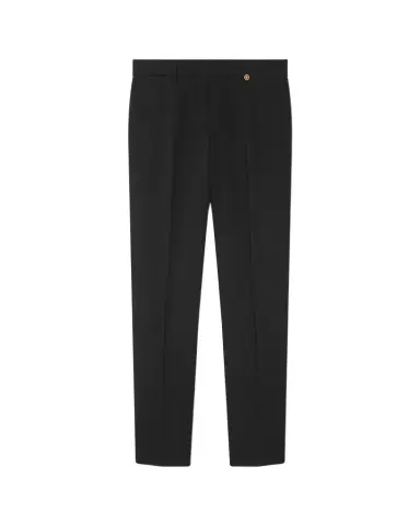 Versace Wool Tapered Formal Pants | Thumbnail 1
