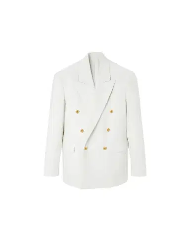 Versace Wool Double-Breasted Blazer | Thumbnail 1 Versace Wool Double-Breasted Blazer | Thumbnail 1