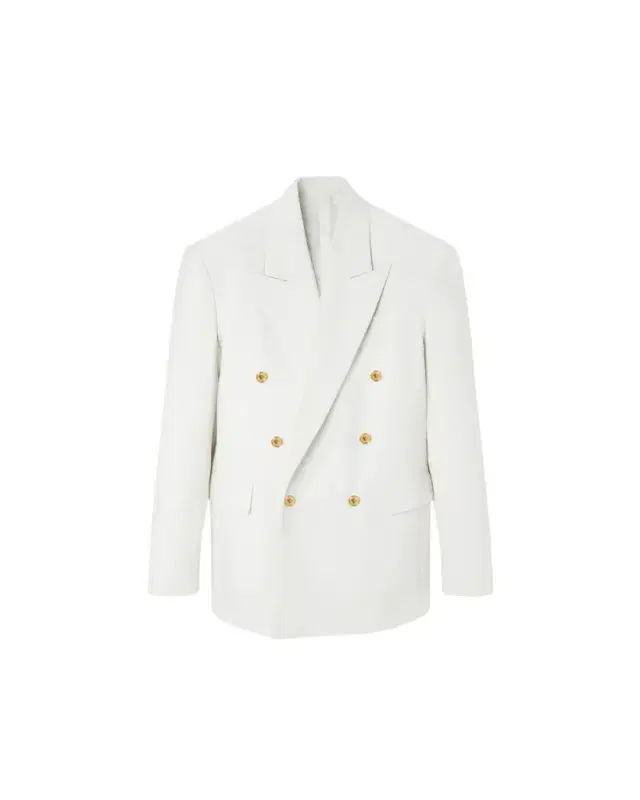 Versace Wool Double-Breasted Blazer