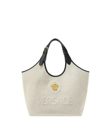 Versace La Medusa Canvas Tote | Thumbnail 1 Versace La Medusa Canvas Tote | Thumbnail 1