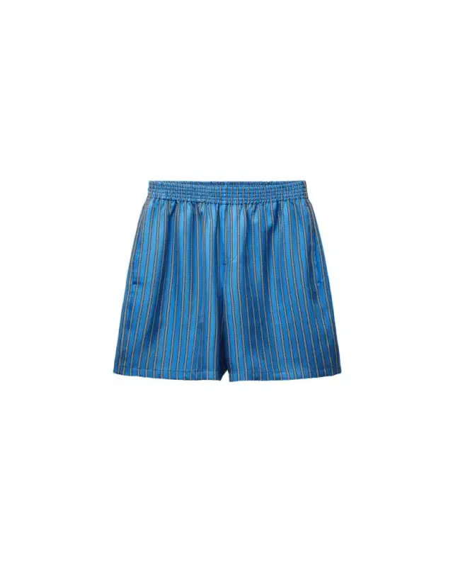 Versace Printed Silk Twill Shorts
