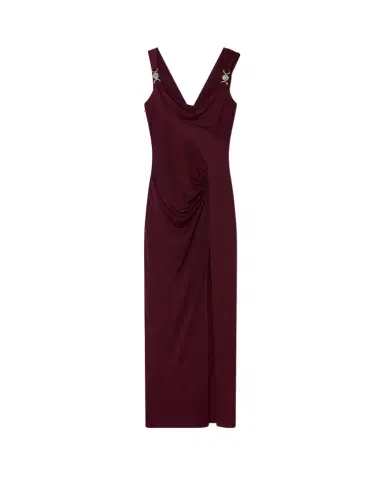 Versace Viscose-Jersey Draped Gown | Thumbnail 1