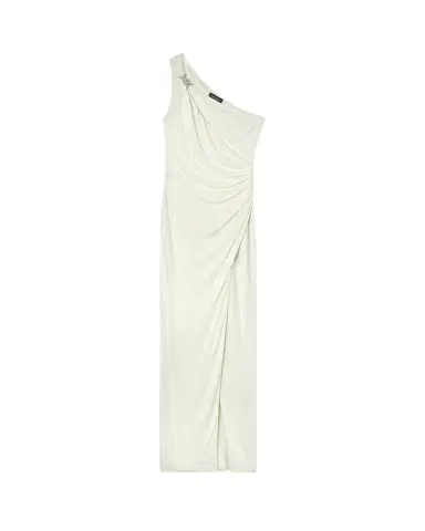 Versace Viscose-Jersey Draped Gown | Thumbnail 1