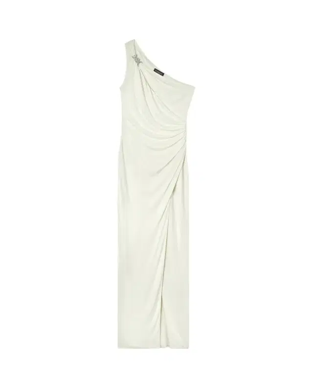 Versace Viscose-Jersey Draped Gown