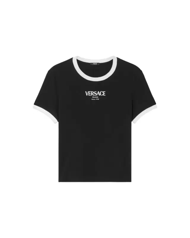Versace Stretch Viscose-Jersey T-Shirt