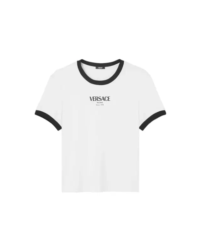 Versace Stretch Viscose-Jersey T-Shirt