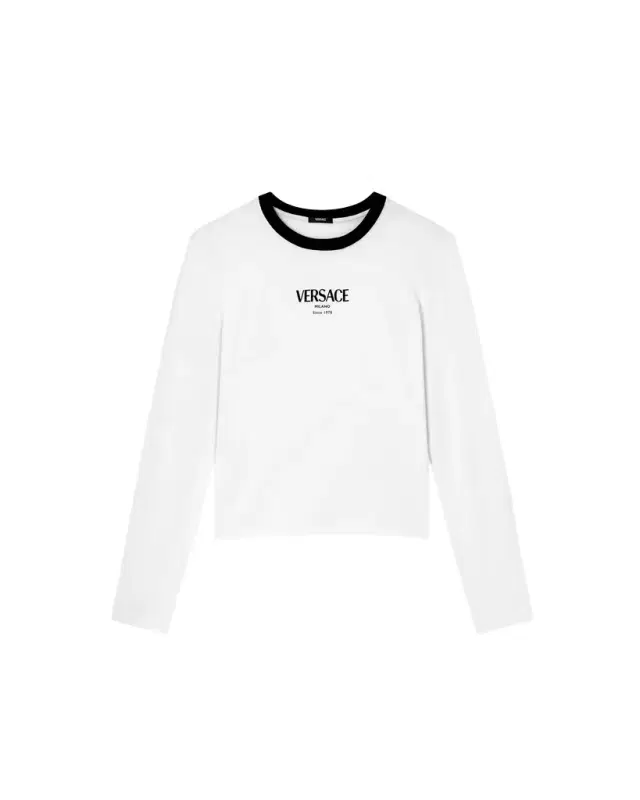 Versace Stretch Viscose-Jersey T-Shirt