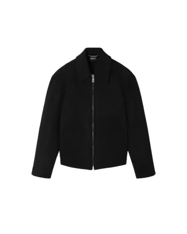 Versace Wool-Cashmere Zipped Blouson | Thumbnail 1