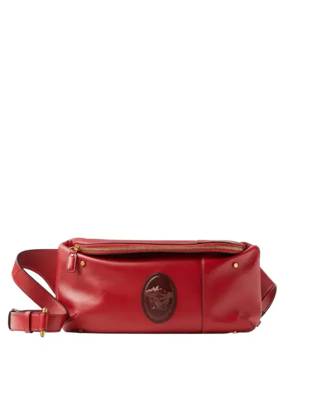 Versace Lou Nappa Belt Bag
