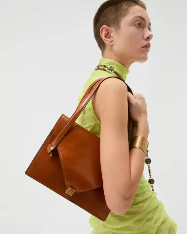 Versace Severine Leather Shoulder Bag | Thumbnail 2 Versace Severine Leather Shoulder Bag | Thumbnail 2
