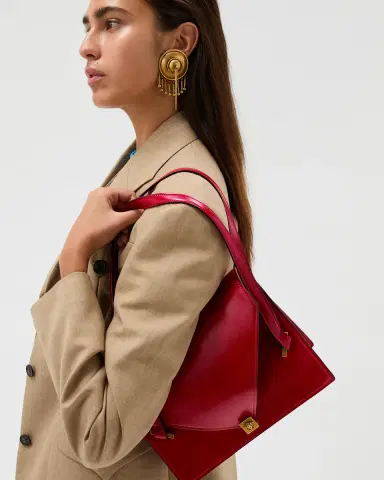 Versace Severine Leather Shoulder Bag | Thumbnail 2 Versace Severine Leather Shoulder Bag | Thumbnail 2