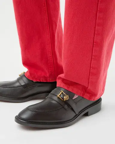 Versace Primo Leather Loafers | Thumbnail 2 Versace Primo Leather Loafers | Thumbnail 2