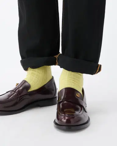 Versace Manu Leather Loafers | Thumbnail 2