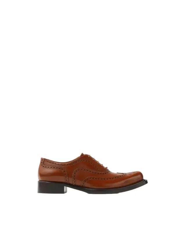 Versace Maverick Leather Derby Shoes