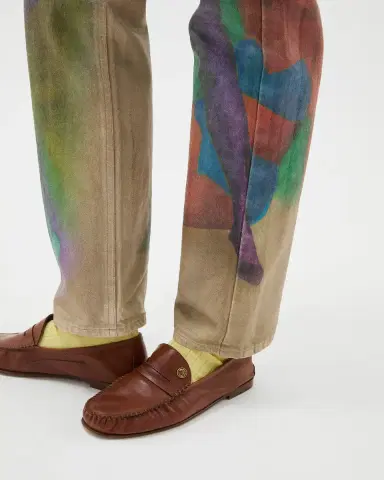 Versace Guanto Leather Loafers | Thumbnail 2 Versace Guanto Leather Loafers | Thumbnail 2