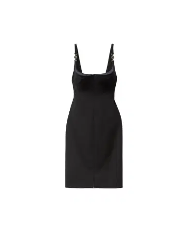 Versace Compact Viscose-Jersey Midi Dress | Thumbnail 1 Versace Compact Viscose-Jersey Midi Dress | Thumbnail 1