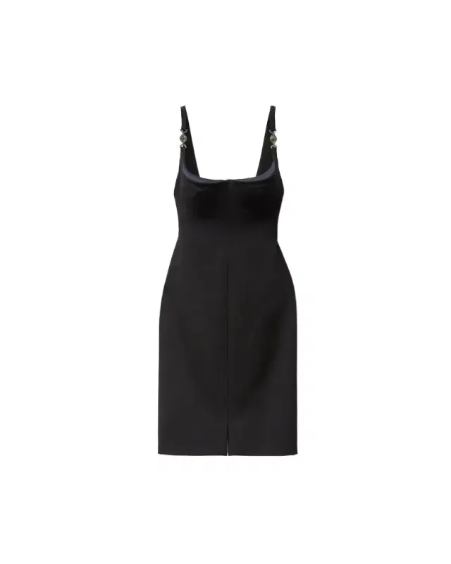Versace Compact Viscose-Jersey Midi Dress