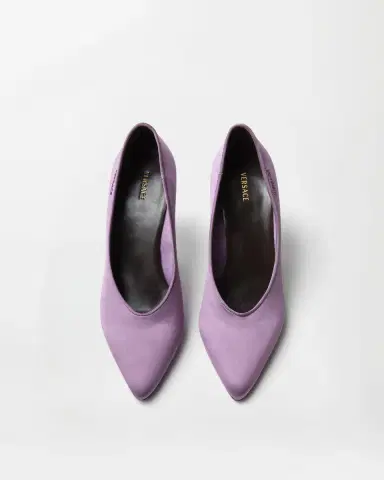 Versace Gianni Satin Pumps 90 mm | Thumbnail 2