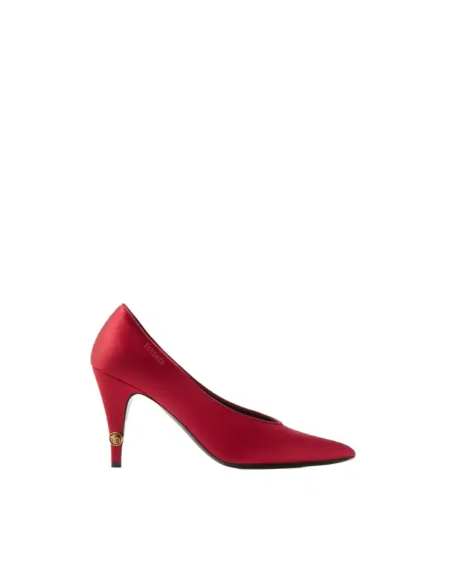 Gianni Satin Pumps 90 mm
