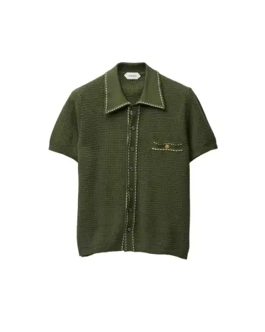 Versace Cotton Knit Shirt | Thumbnail 1 Versace Cotton Knit Shirt | Thumbnail 1