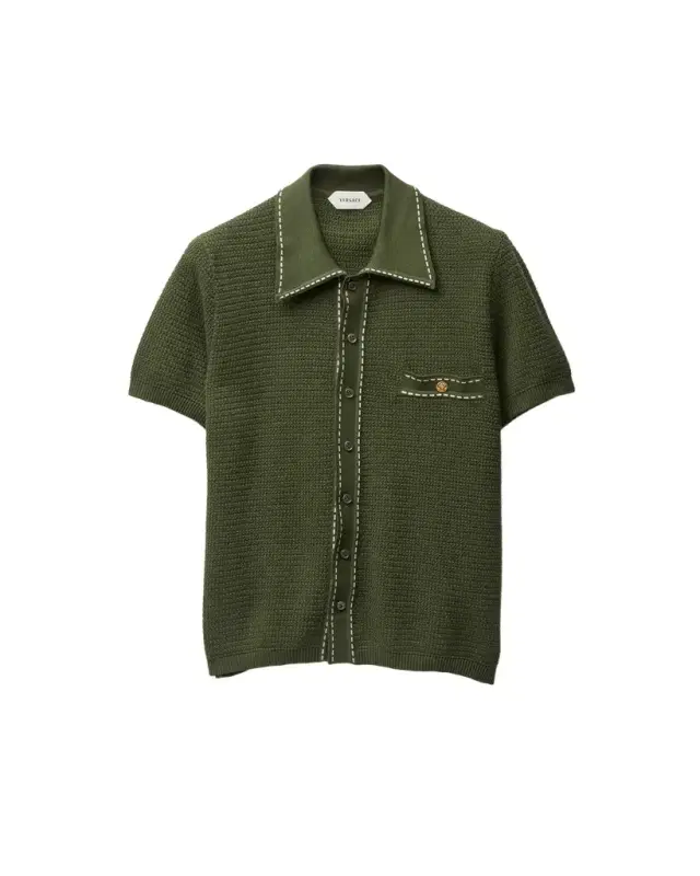 Versace Cotton Knit Shirt