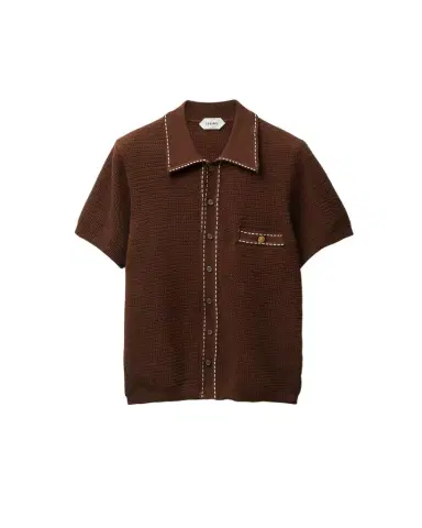 Versace Cotton Knit Shirt | Thumbnail 1 Versace Cotton Knit Shirt | Thumbnail 1