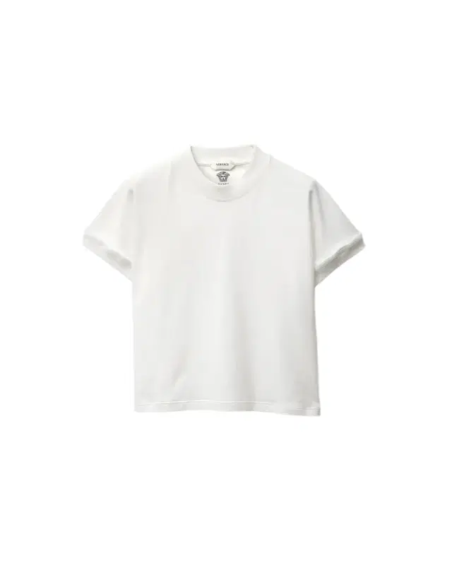 Versace Embroidered Stretch Cotton-Jersey T-Shirt