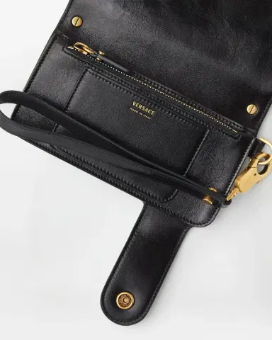 Versace Emblème Long Leather Wallet | Thumbnail 2 Versace Emblème Long Leather Wallet | Thumbnail 2