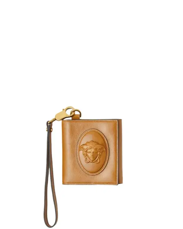 Versace Roomy Leather Wallet