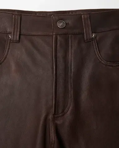 Versace Leather Pants | Thumbnail 2 Versace Leather Pants | Thumbnail 2