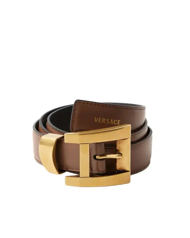 Versace Leather Belt 3 cm