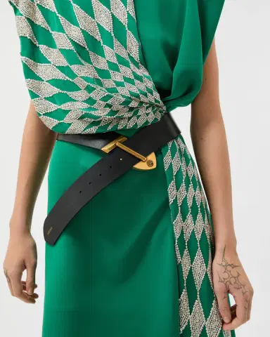 Versace Leather Belt 5 cm | Thumbnail 2 Versace Leather Belt 5 cm | Thumbnail 2