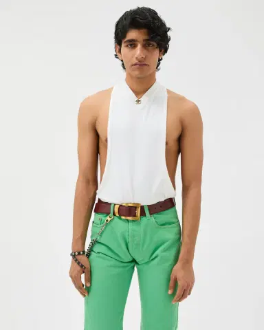 Versace Stretch Cotton-Jersey Tank Top | Thumbnail 2