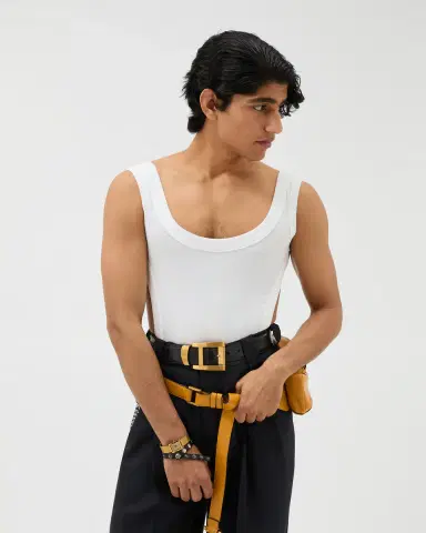 Versace Embroidered Cotton-Jersey Bodysuit | Thumbnail 2
