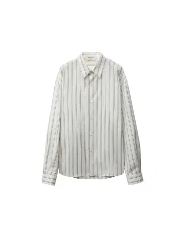 Versace Striped Cotton-Poplin Loose Shirt | Thumbnail 1 Versace Striped Cotton-Poplin Loose Shirt | Thumbnail 1