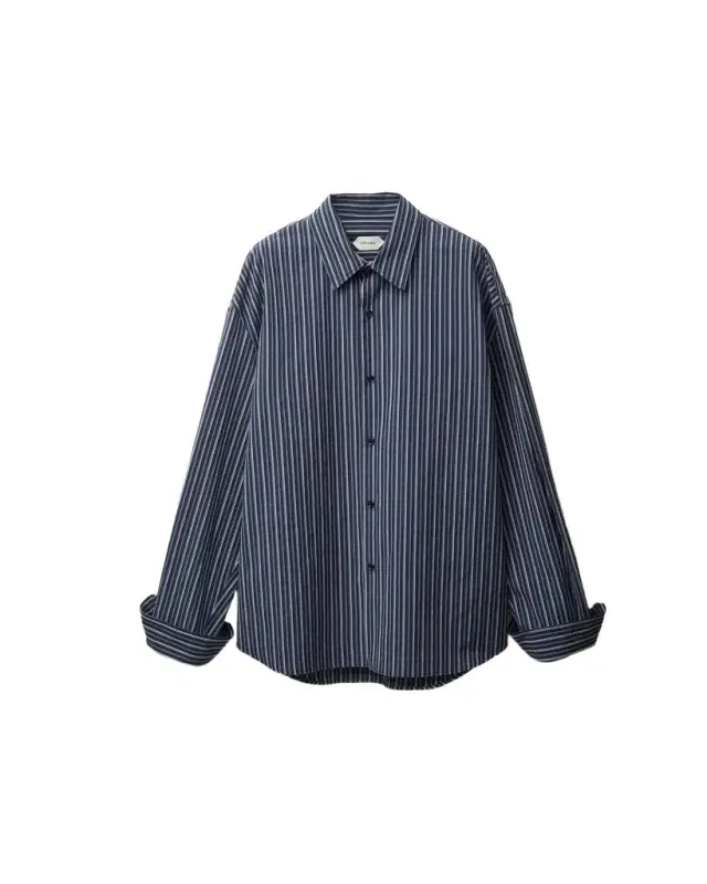 Striped Cotton-Poplin Loose Shirt Striped Cotton-Poplin Loose Shirt