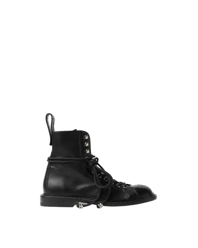Versace Billy Leather Boots