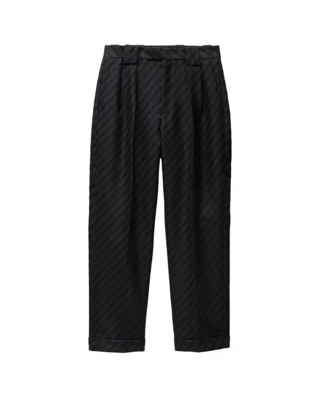 Versace Pinstripe Wool Dress Pants