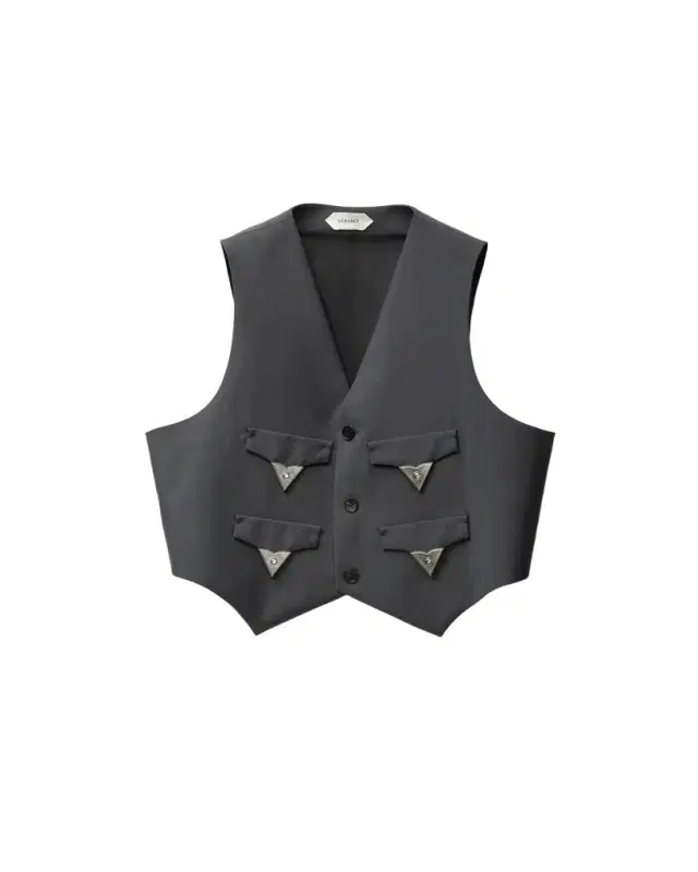 Versace Wool-Mohair Vest