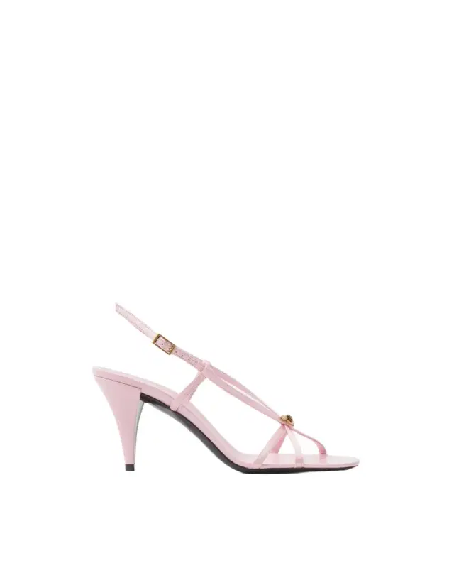 Versace Valentina Satin Sandals 80 mm