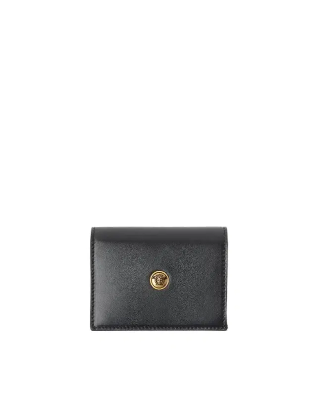 Versace Emblème Leather Wallet