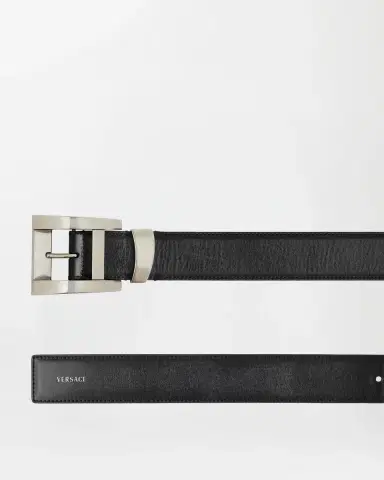 Versace Leather Belt 4 cm | Thumbnail 2 Versace Leather Belt 4 cm | Thumbnail 2